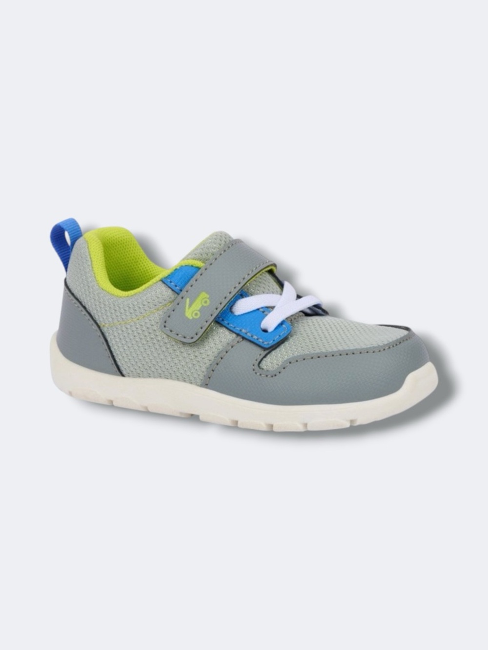 See Kai Run Tenny Sneakers Toddler Boy Size 4 Gray Hook Loop Shoes Casual New